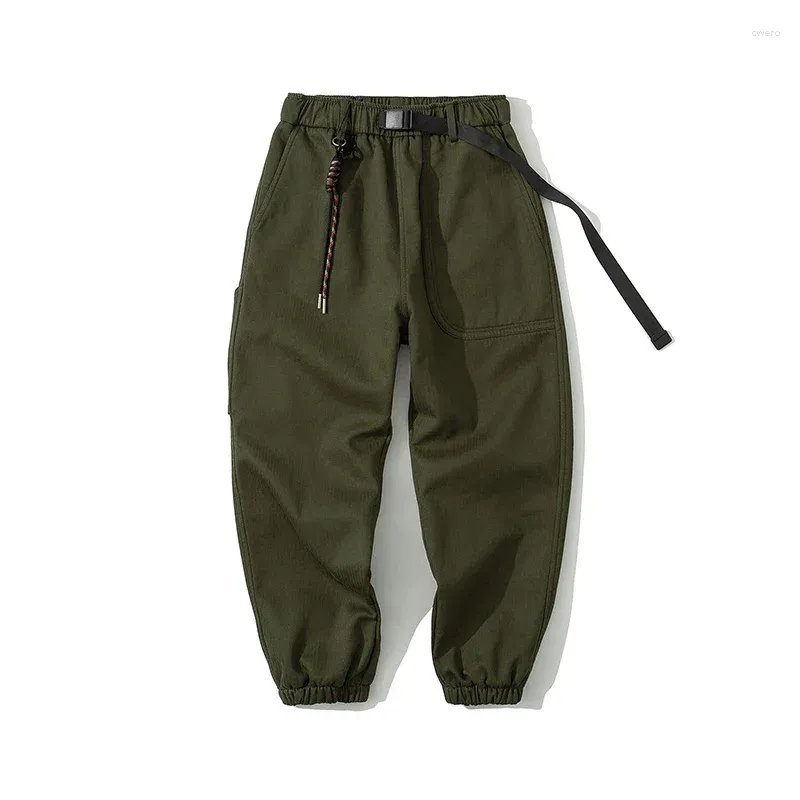 Herrenhose Japanische Streetwear Hochqualität schwarzer lässiges Fracht 2024 Frühling Harajuku Jogging Armee grüne Hosen Männer Kleidung