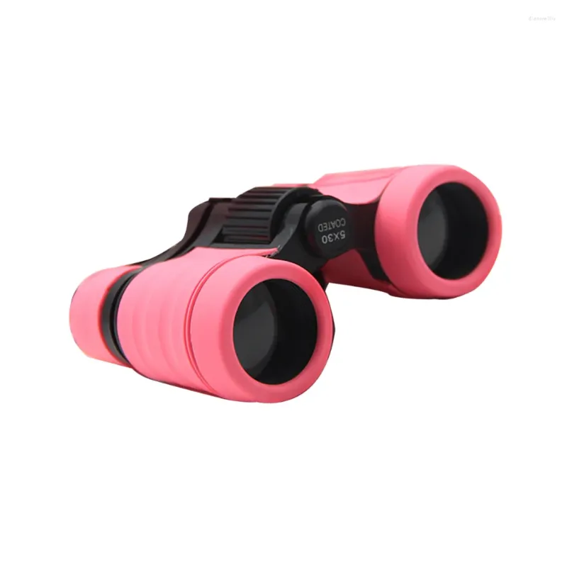 Télescope Focal Enfants ajustés Binoculars Props Birthday cadeau pour divertir l'observation des oiseaux (bleu)