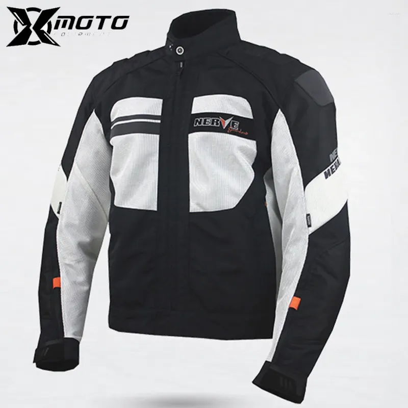 Abbigliamento moto sciolto e comodo abito locomotivo della giacca traspirante per prevenzione caduta motion man