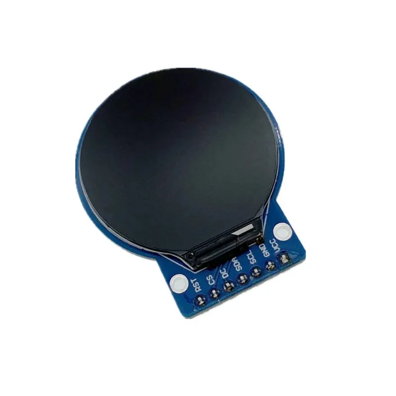 TFT -display 1.28 inch LCD -module Round RGB 240/240 GC9A01 DRIVER 4 DRAAD SPI Interface 240xB voor Arduino