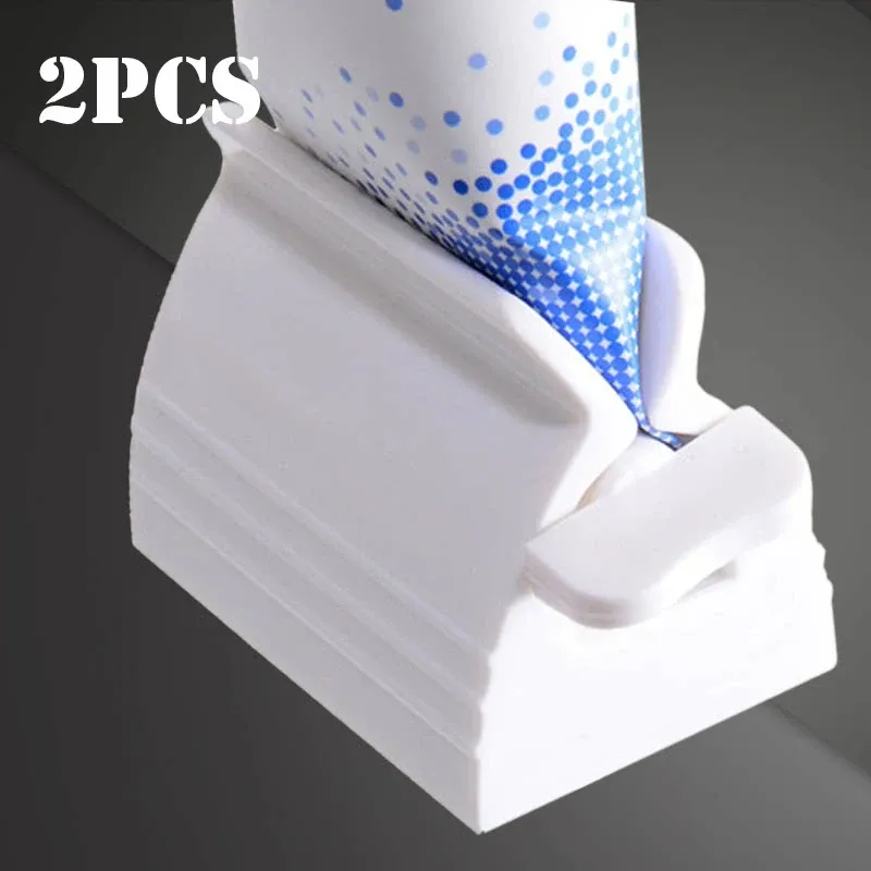 Set 1/2pcs Multifunction Toothpaste Tube Squeezer Manual Squeezer Toothpaste Easy Portable Plastic Dispenser Bathroom Accessories