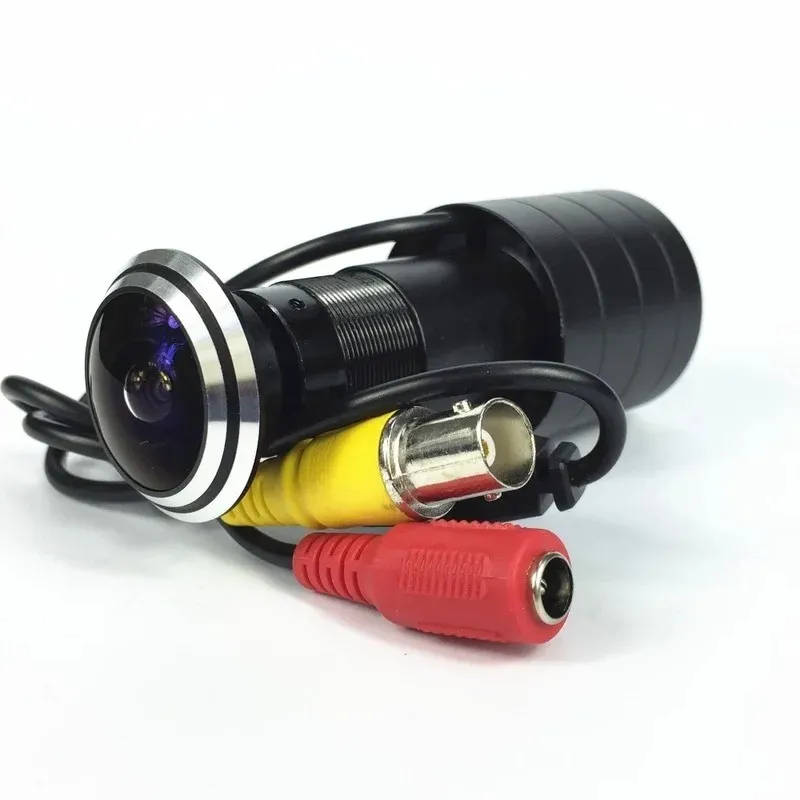 AHD HD Koaxial Ultra Wide Vinkel 1080p Analog färg Peephole Wired Cat Eye Surveillance Door Eye Camera