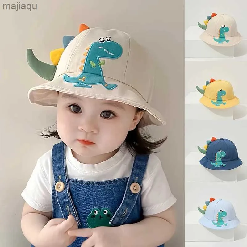 Caps chapeaux dessin animé dinosaure bébé seau chapeau d'été