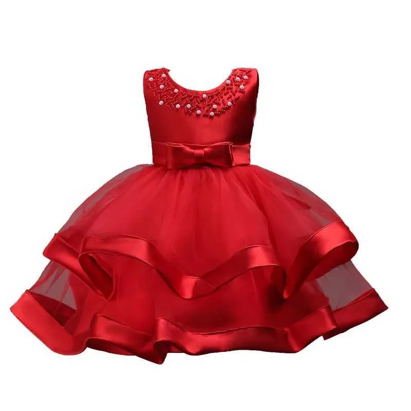 Abiti da ragazza NABINA BAMBINA Abito Flower in pizzo Principessa Elegante bambino per bambini abito da ballo da sposa abito per bambini abiti per bambini abiti per bambini 1-10y