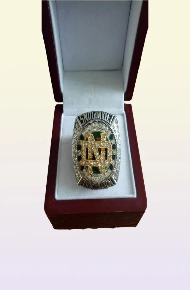 Anneaux de bijoux de sport personnalisés en gros 1988 Notre Dame National Ship Ring R147025935