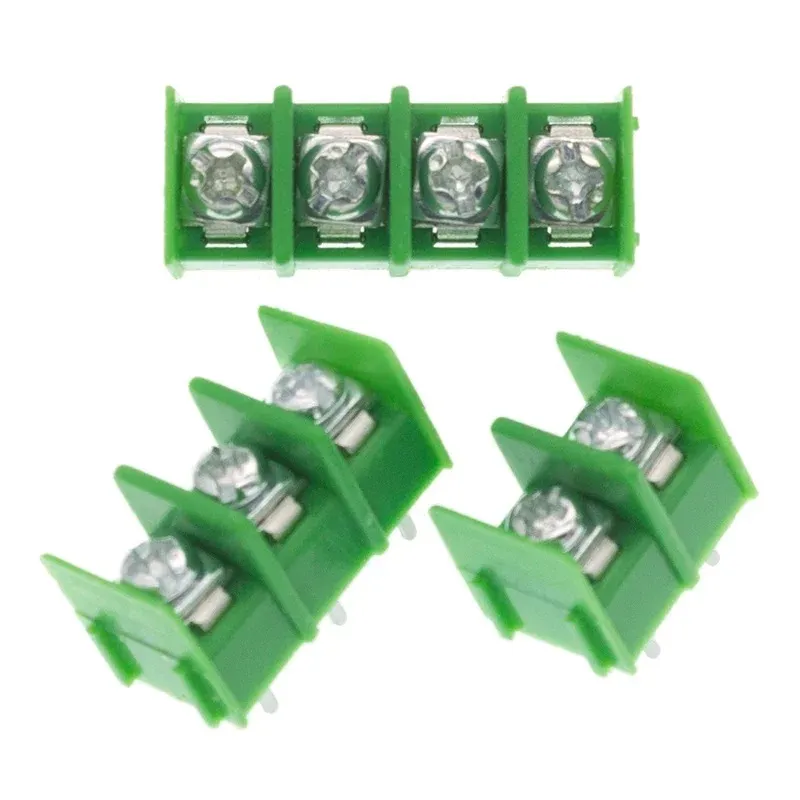 10pcs KF7.62-2P/3P/4P 7.62mm Pitch Connector Pcb Screw Terminal Block Connector 2 Pin 300V 20A 22-12AWG MG25C7.62