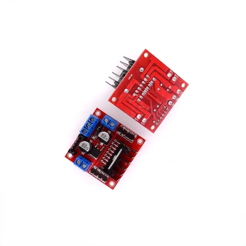 NIEUWE L298N MOTOR DRUUT BOARD MODULE L298 STAPPER MOTOR SMART CAR ROBOT- VOOR STEPPER MOTOR DRIVER L298