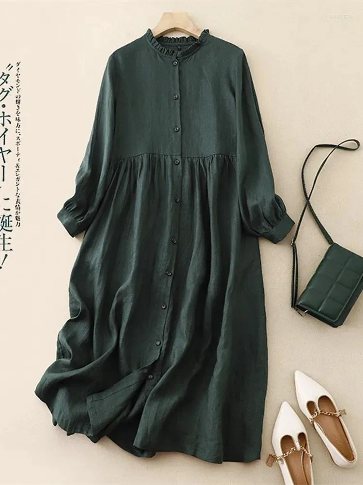 cotton dresses for autumn Fall Cotton Dresses