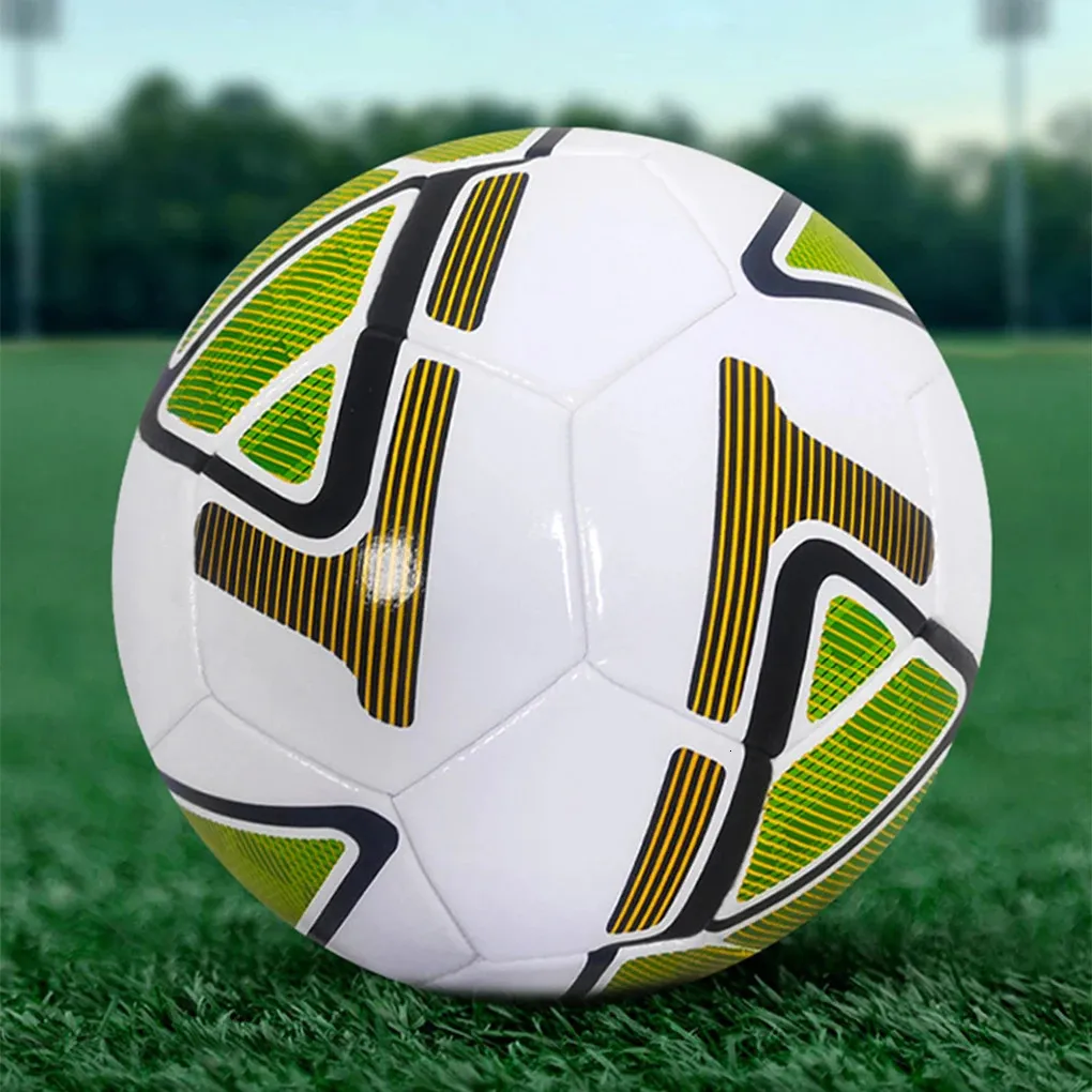 High Quality Soccer Balls Official Size 5 PU Material Seamless Goal Team Outdoor Match Game Football Training Ballon De Foot 240415