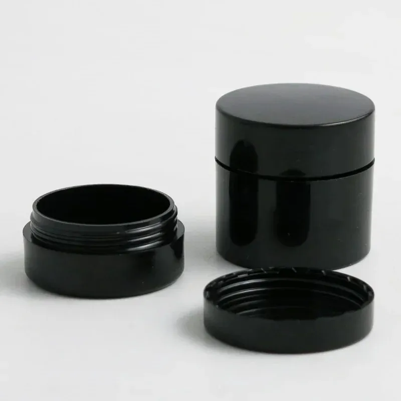 Empty 1g 2g 3g 5g 10g 20g Black Portable Cream Jar jars Pot Box Makeup Nail Art Cosmetic Bead Storage Container