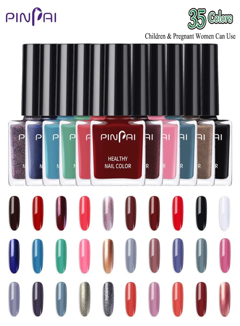 6 ml vernis à ongles à base d'eau enfants enceintes disponibles Lacque de clou de nail peltable