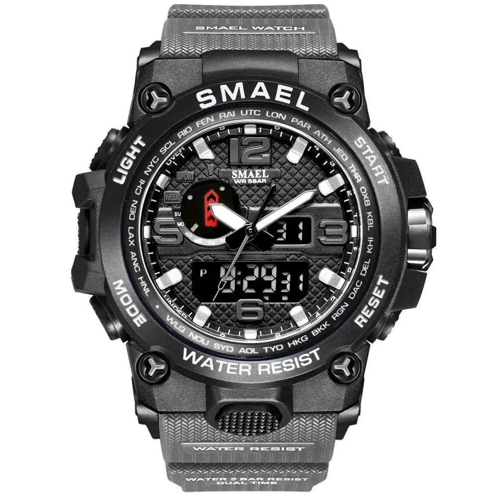 SMAEL 8090 Stainless Steel Watch for Men Diamond Business