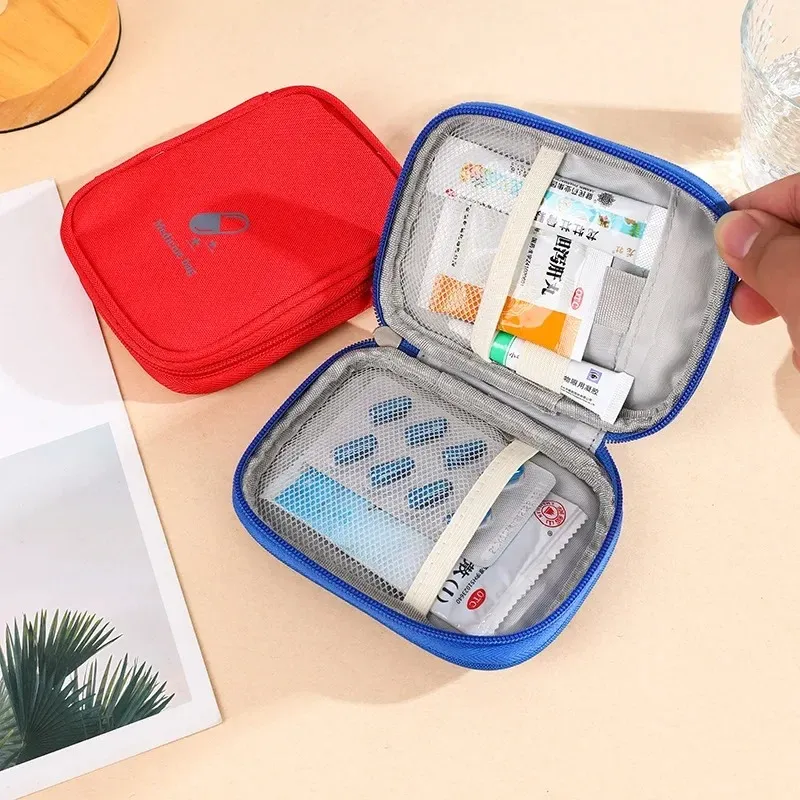 Kit di pronto soccorso medico viaggi medici in tessuto medico di borsa portatile