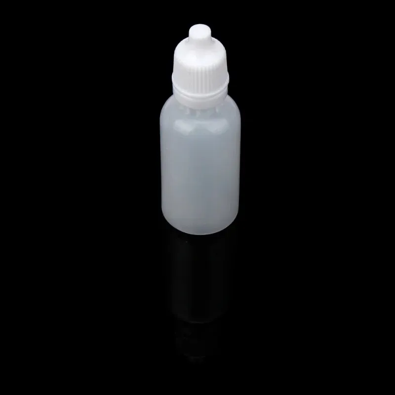 15ML/20ML/30ML/50ML Wholesale Eyes Liquid Dropper Refillable Bottles Empty Plastic Squeezable Travel Paint