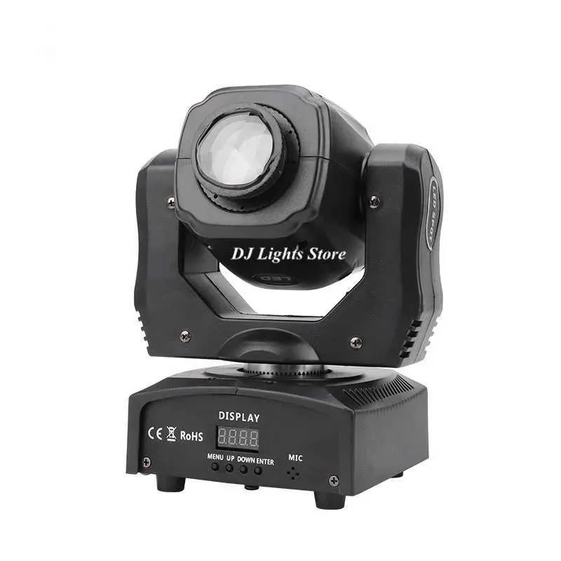 60W LED Spot Moving Head Gobo red light with 3 Prism...
