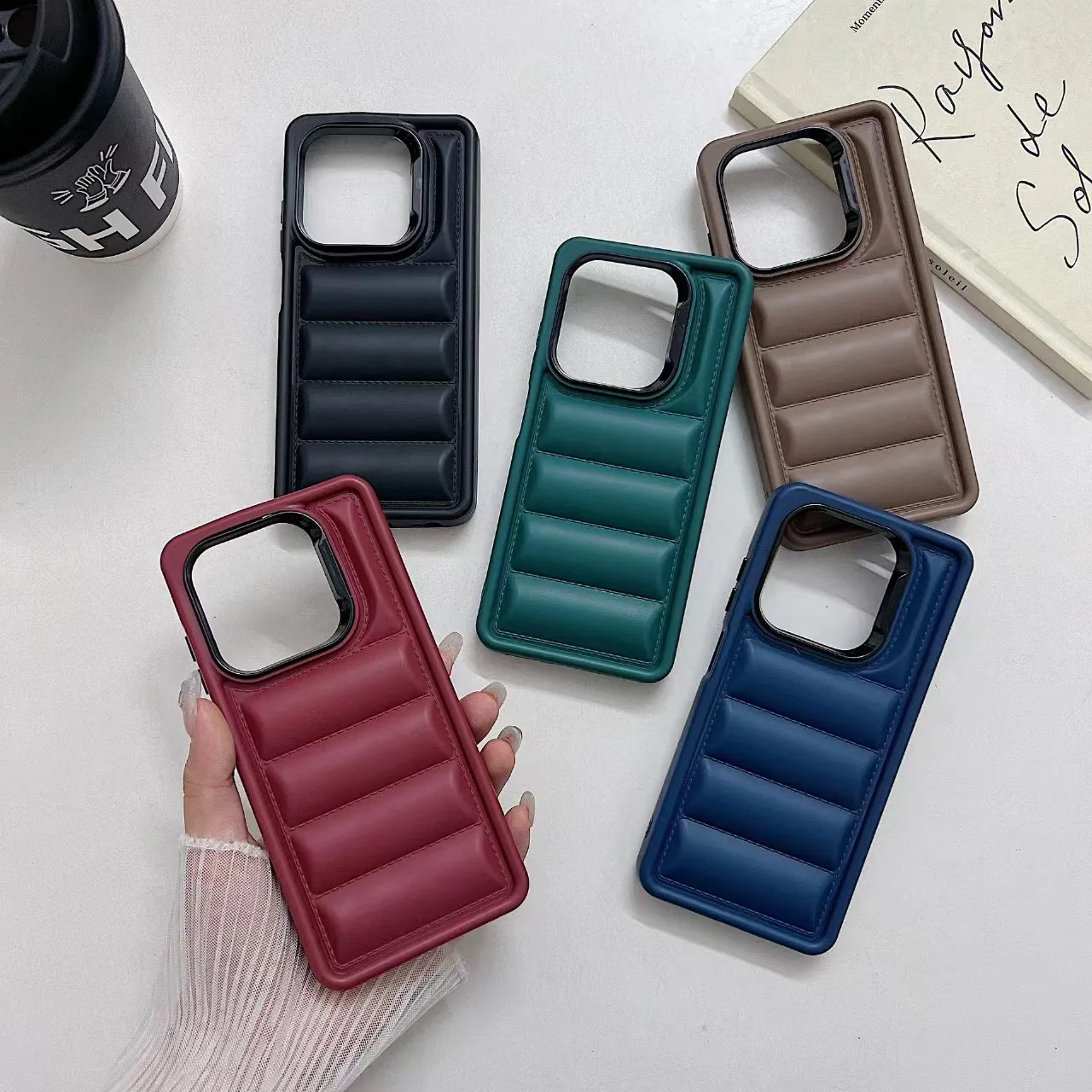 Étuis pour iPhone 15 Pro Max 14 Plus Mini Candy Colorf Ul Ultra Slim Matte Grosted Soft TPU Silicone Caoutch Rubber Cover Téléphone