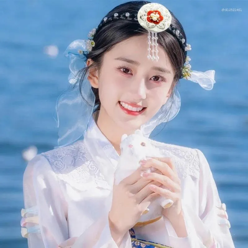 Korean Traditional Hair Accessories Hanbok Hoop Kids Girls Stage