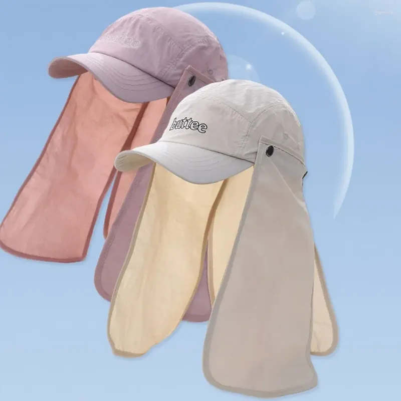 Caps de bola Niche de nicho exclusivo sola solar chapéu de sol do pescoço do pescoço de lasca de praia de praia Proteção UV Proteção UV Visor Summer Summer