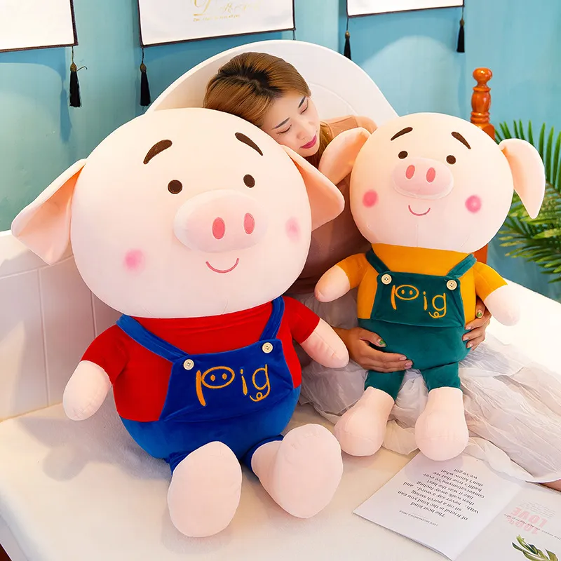 小さなオナラ人形のぬいぐるみおもちゃ大きな布人形眠っている女の子枕小さな豚のつや目をhなマシンギフト卸売