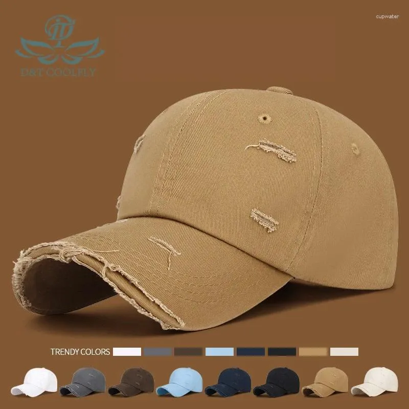 Ball Caps DT 2024 Fashion Baseball Cap Men Femmes Simple Cotor Solid Style Coton Ajustement Coton Ajustement de la porte Protection solaire de la porte