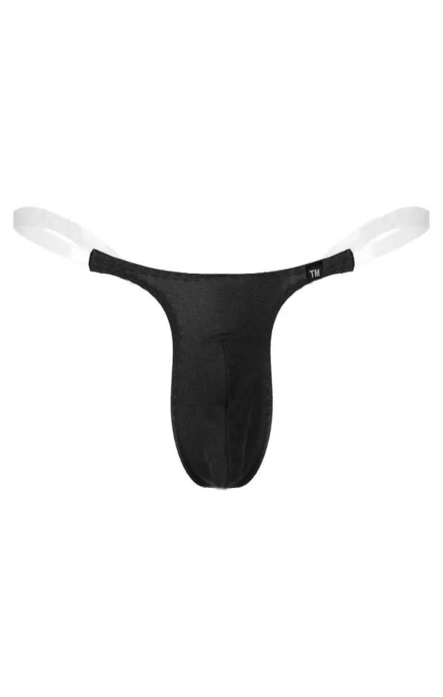 Men039S Badkläder Mens Lingerie Bikini Underwear See Through GStrings Thongs Briefs trosor Låg midja Tback Male Underpants4116138