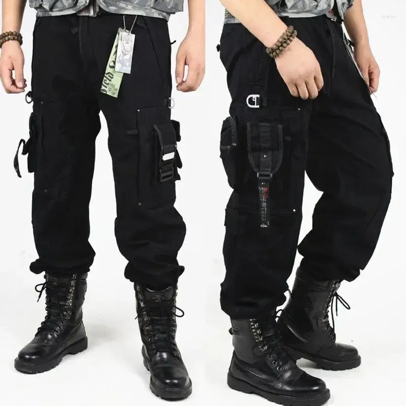 Men's Pants Fashion Work Outdoor Wear-resistant Mountaineering Trousers Clothes Street Cargo Joggers