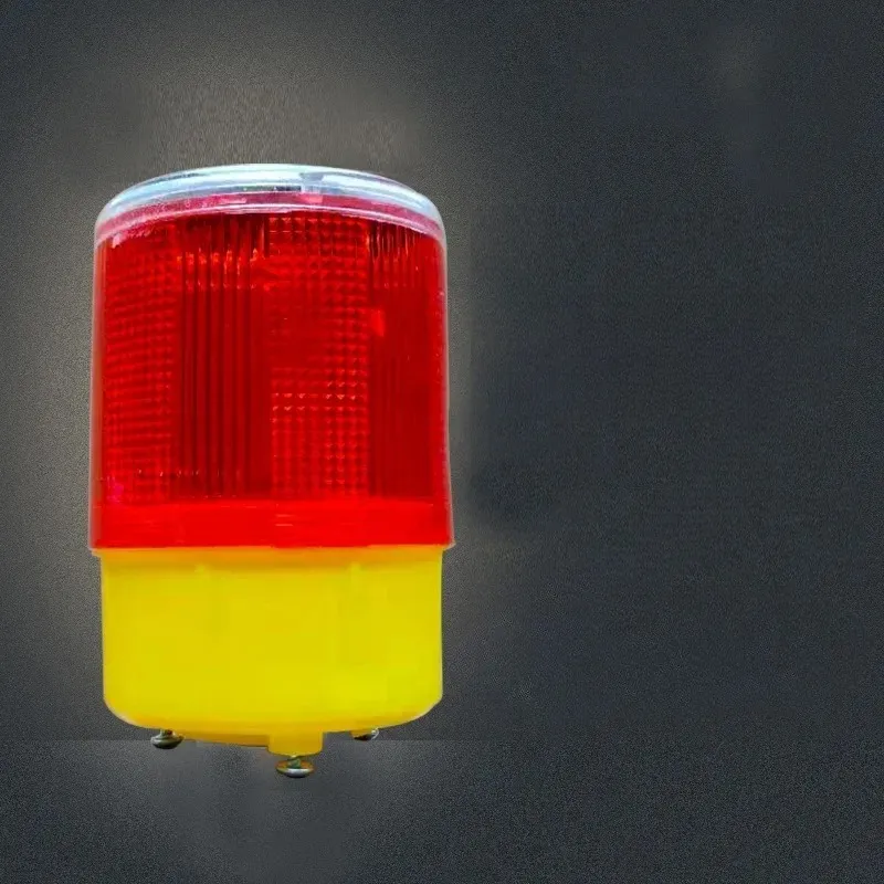 Emergency Lighting Solar Powered Traffic Warning Light LED Bulb Lamp For Construction Site Harbor RoadTraffic Indicator