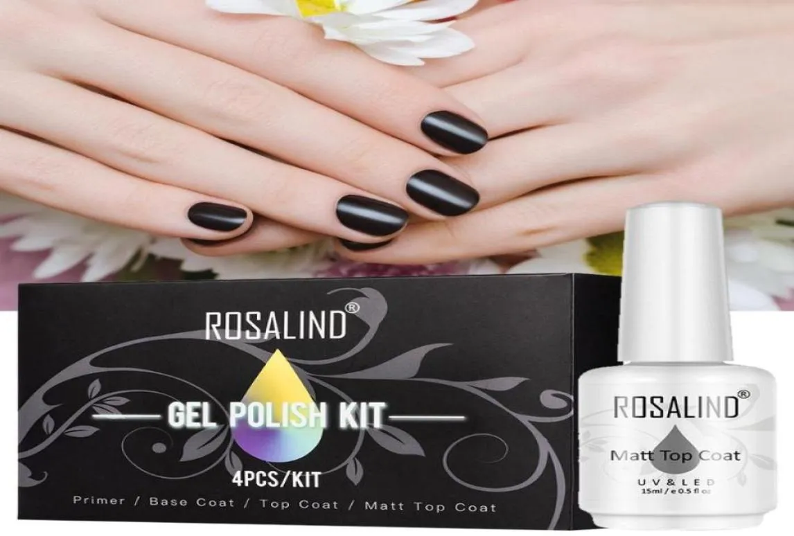 Unhas unhas kit polish base Top Coat sem limpeza e fosco para cuidados diários embelezamento5321073