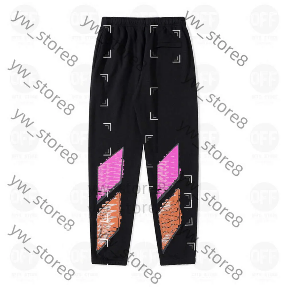 Off Pants Męskie dżinsy Białe spodnie Offs Projektanci marka Sport Pant Najwyższa jakość Stripe Strips Presspanty Joggers Off Nowe spodnie 2206