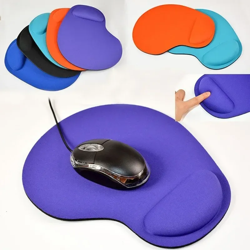 Ergonomisk handledsstöd Musdyna Bekvämt handledsstöd Non Slip Mice Mat Soft MousePad för PC Laptop Computer