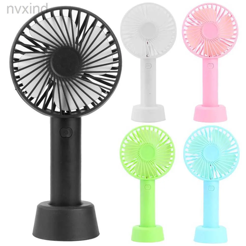 Fãs elétricos 2023 Novo ventilador elétrico portátil 2000mAh Recarregável Fan Mini Fan USB Fan para acampar condicionadores de ar portáteis Air Cooler D240429