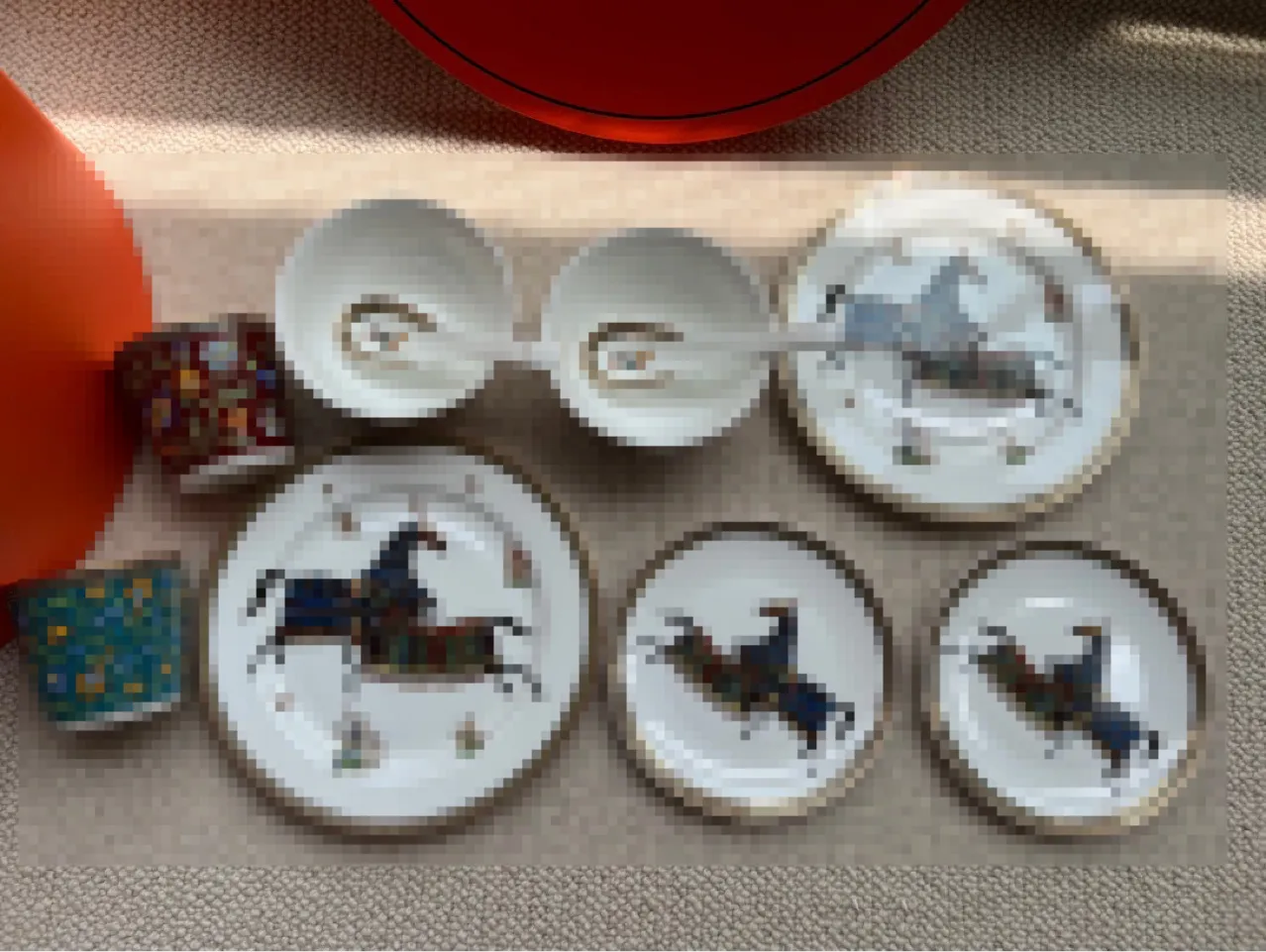 Designer Table Varelle Streed Series Bos China Bowls Bols Cupons Cups Plaques Dix pièces Set Wares Wares Ménage