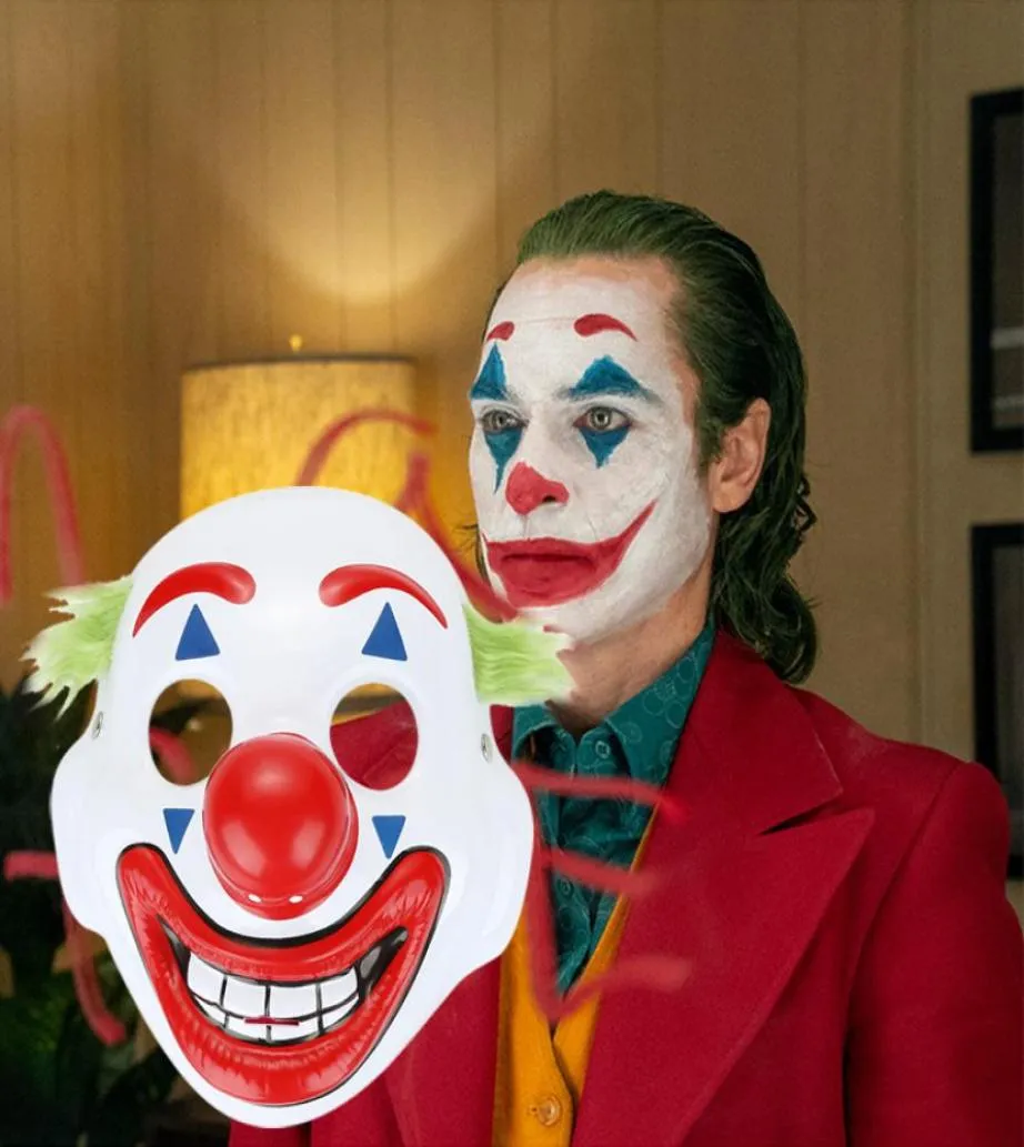 2020 Cosplay DC Movie Joker Arthur Fleck Mask Clown Masquerade US Halloween Mask S5671563915