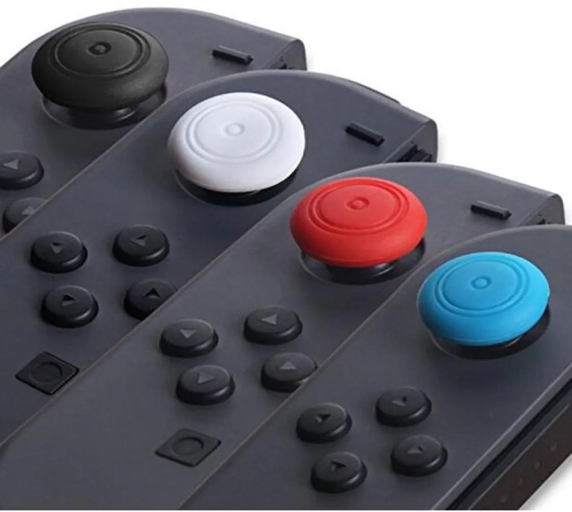 Silikon Thumb Stick Caps Gel Guards för Nintendo Switch NS JoyConswitch Lite Controller Joystick Grips Game Accessories4414872