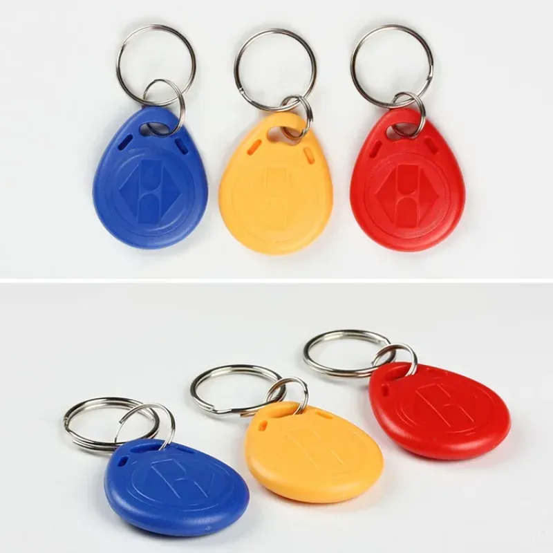 EM4305 T5577 TAGE VERCHE BLANK, FOB KEY RFID, porte-clés, carte sans contact, balise NFC, ID, puce RFID 125KHz Duplicate réécrit