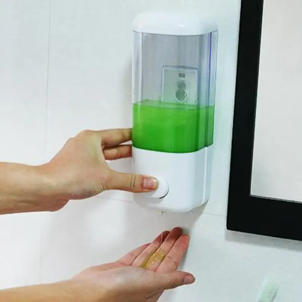 Impostare Dispenser per sapone a parete da 500 ml Bampoo Signitizzatore Scianizzatore Gel Gel Bottiglia Accessori per bagni Accessori liquidi