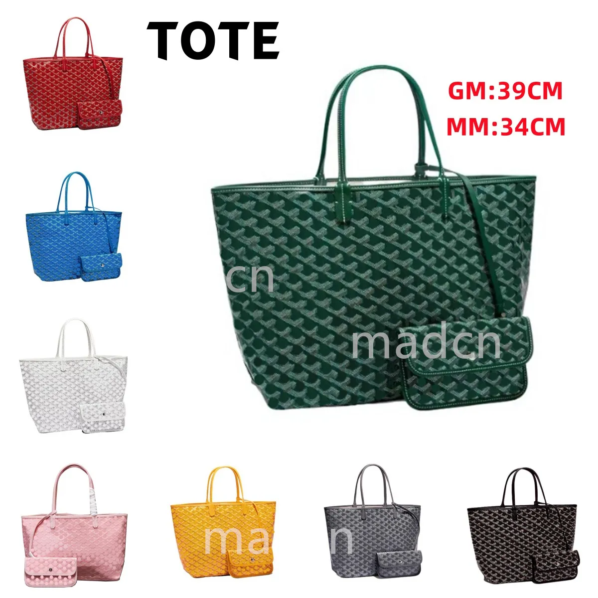 Designer Bag Tote Bag axelväskor Luxury Handväskor stor kapacitet Houndstooth Tiger Shopping Beach Bag Pattenrs Classic Composite Bag Plånbok Bästa julklapp