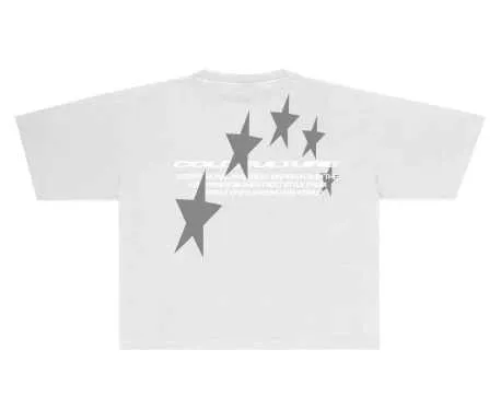 女性用Tシャツの夏の新星プリントピュアコットンユニークな短袖トップ美学ストリートY2K通気性快適なルーズカップルT-SHIRTL2403