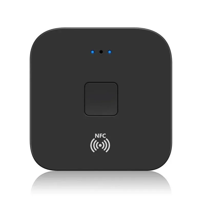 Bluetooth 5.0 RCA -ljudmottagare APTX 3,5mm Aux Jack Music Wireless Bluetooth Adapter med NFC för bil -TV -datorhögtalare