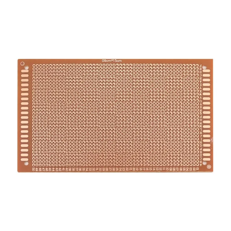 9x15 9/15cm Protótipo lateral único PCB Placa universal Placa de cobre da placa de cobre da placa de cobre