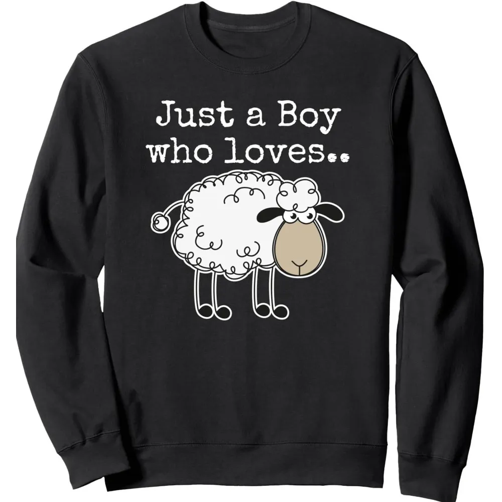 Sweatshirt De Amante De Las Ovejas: Camisa De Manga Larga Para