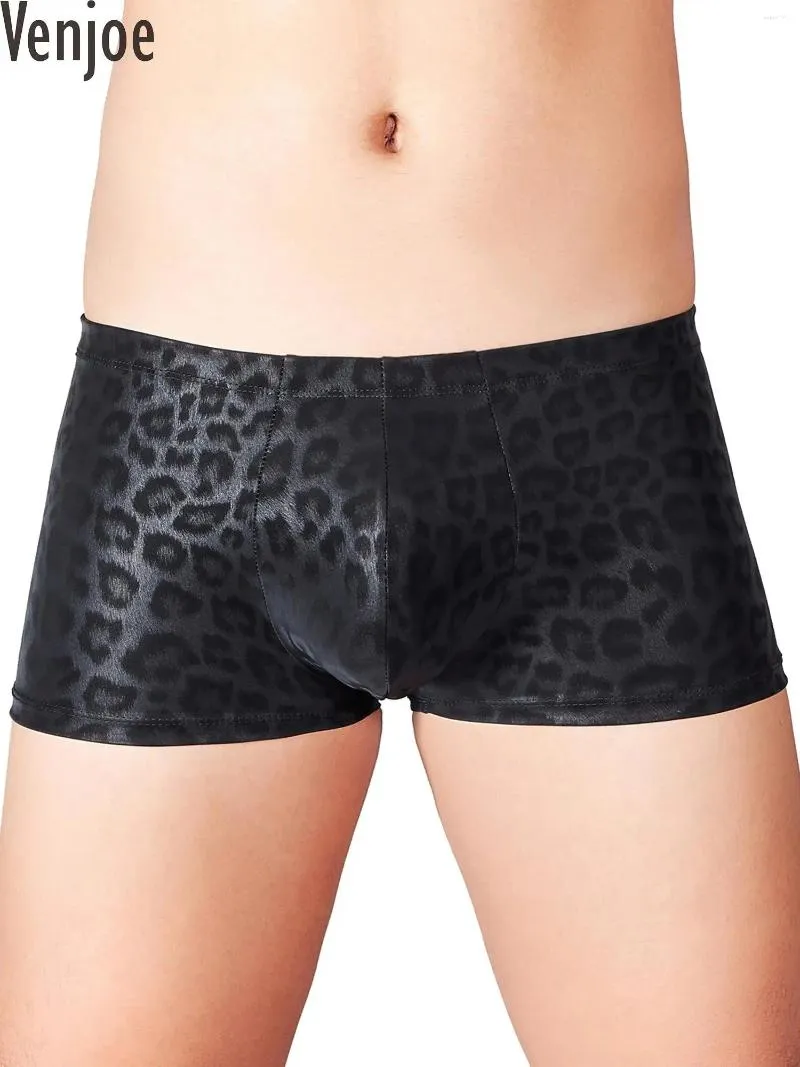 Underpants Mens 3D Shorts stampato Short a bassa vita Breta di bassa matura testurita Tagutta sexy Bulge Bulge Lingerie In biancheria biancheria intima da bagno clubwear
