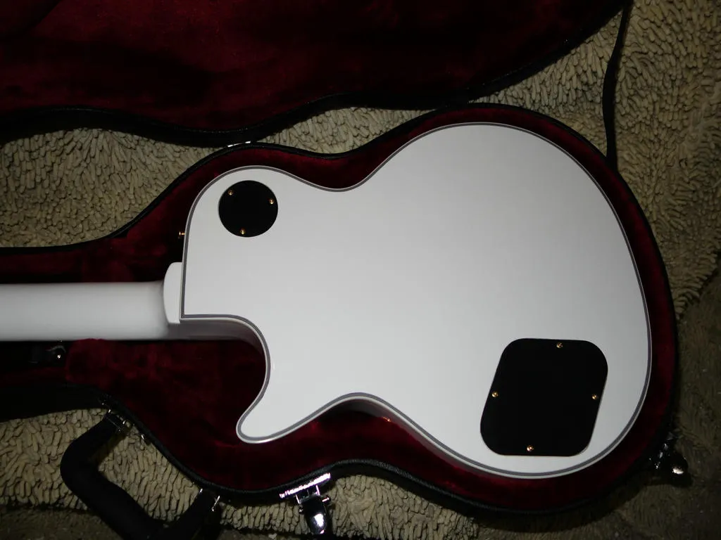 Özel Mağaza Beyaz Elektro Gitar Yüksek Kalite Ücretsiz Kargo A8344