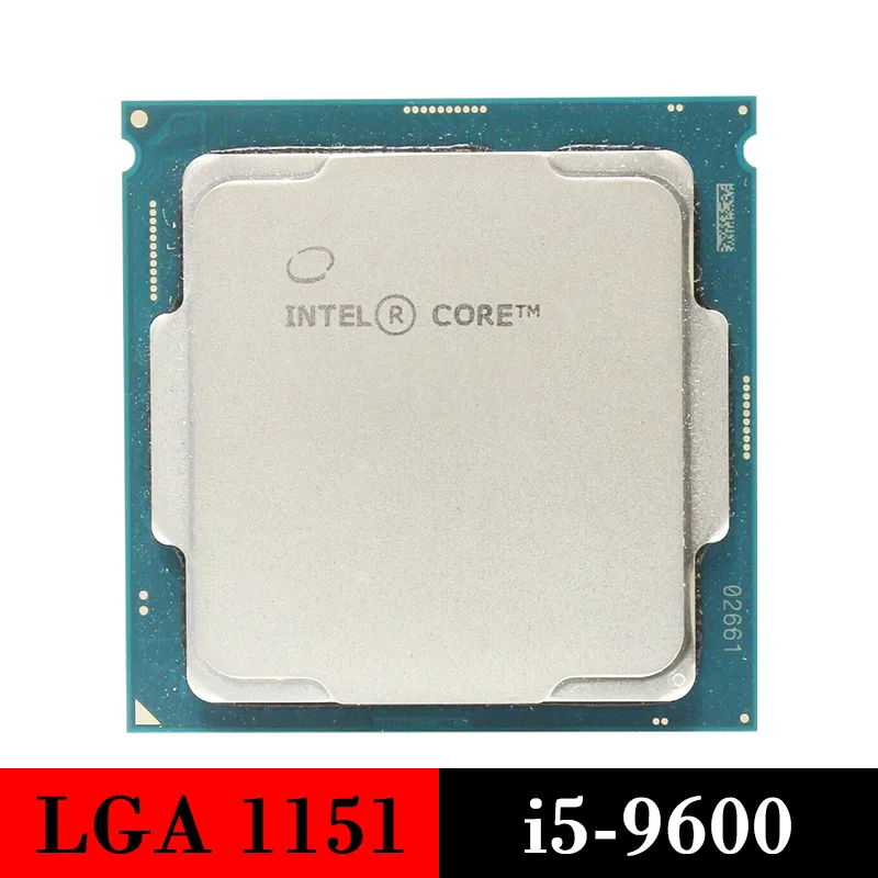 Processeur de serveur utilisé Intel Core i5-9600 CPU LGA 1151 9600 LGA1151