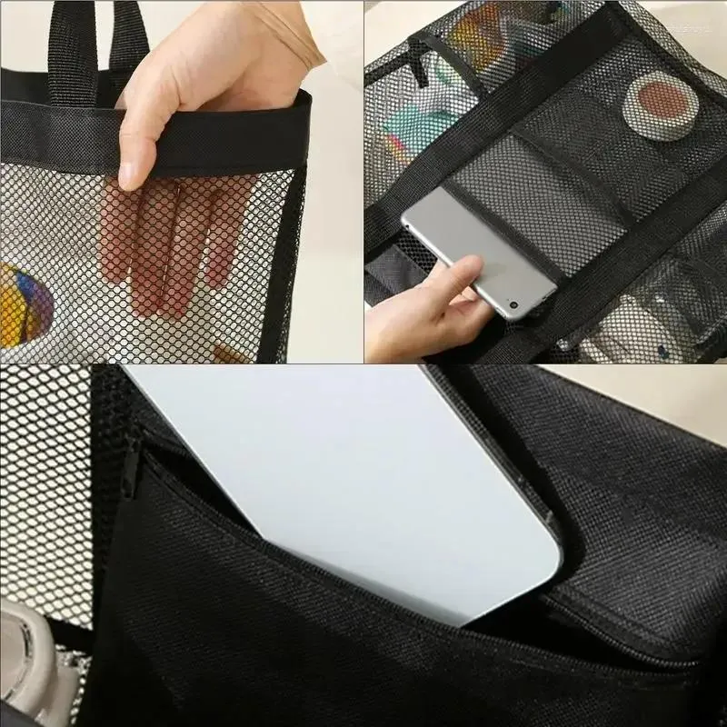 Aufbewahrungstaschen Schuh Frauen Männer Mesh Bad Schneller Organizer tragbarer Dusch Trockenbeutel Reisen Caddy Set Toilettenhänge hängen