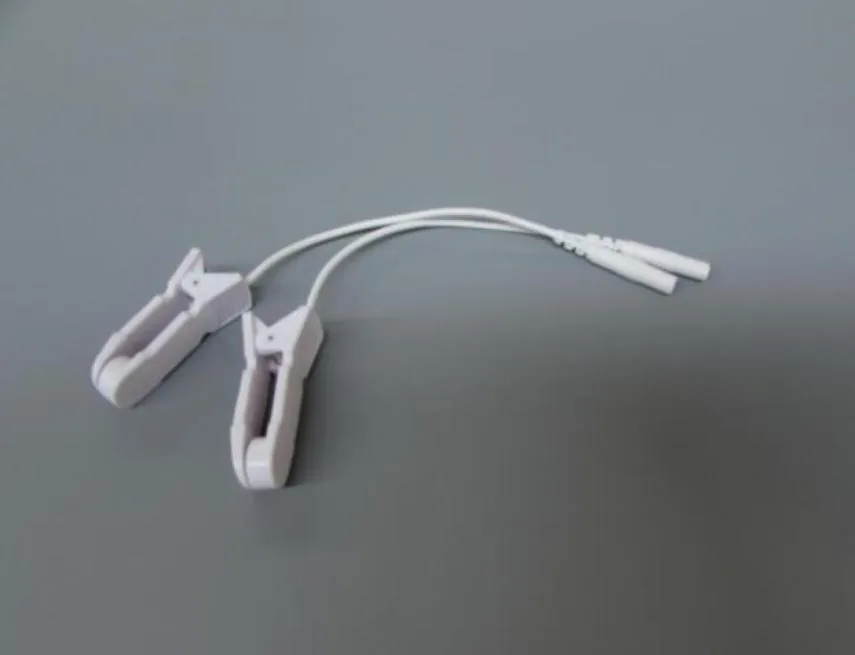20pcs Ear Clip Electrodes CLAMP ELECTRODE WIRE LEAD CABLES for TENS 3000 TENS 7000 Digital Massagers Earclips2243901