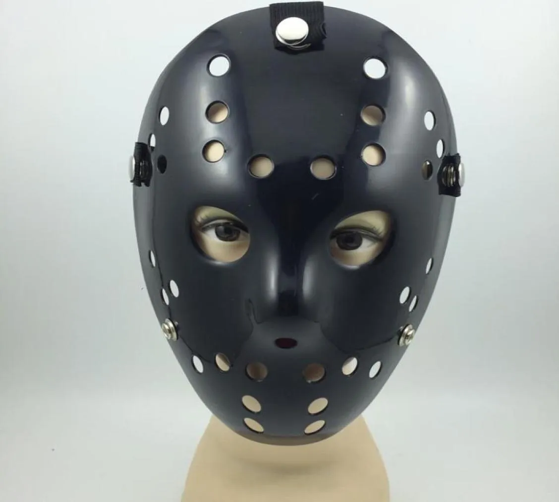 Cool noir Jason Mask Cosplay Masque Halloween Full Face Party Masque effrayant Jason Vs Friday Horror Hockey Film Mask 7452667