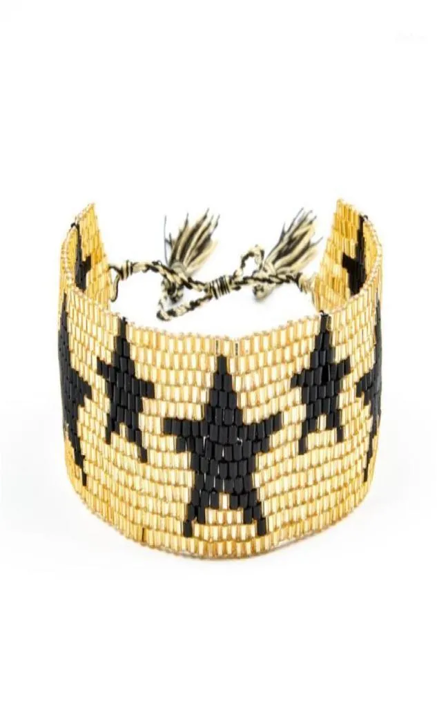 Shinus Boho Miyuki Braceki Friendshion Jewelry Delicas Pulseras Mujer Moda Gold Star Bracelet Women Handwork Gift12425423