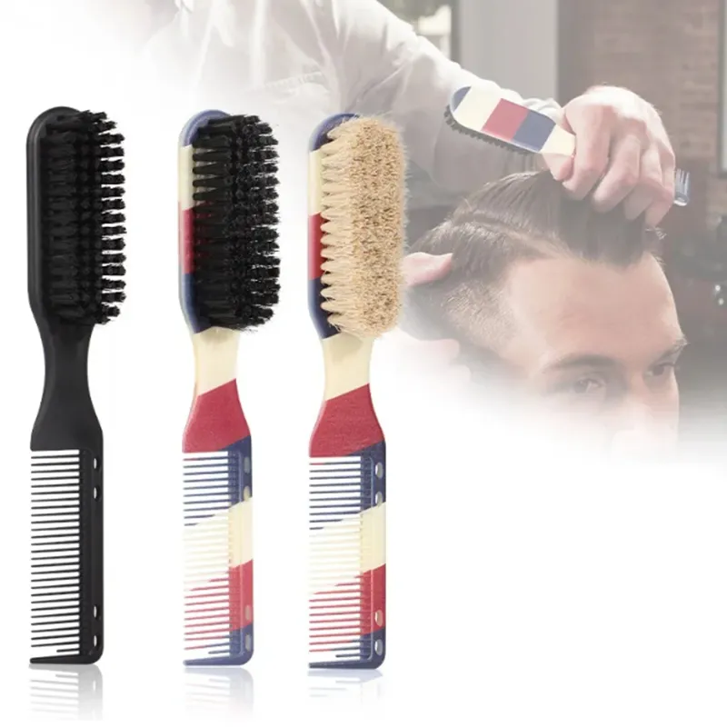 Gospodarstwo domowe 2 in1 fryzjer golenia pędzla do golenia pędzla szyi szyja pędzel do włosów szczotki do czyszczenia czyszczenia twarzy narzędzia do czyszczenia