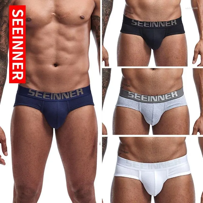 Sous-pants pour hommes convex masculins sous-vêtements pour la mode jeunesse de coton nervué